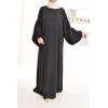 Abaya manches bouffantes Umm Nour