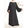 Abaya manches bouffantes Umm Nour