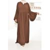 Anna long wrap dress