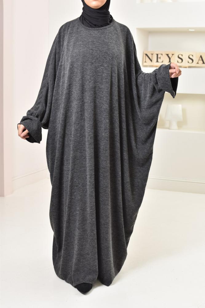 Robe abaya hiver Hajar