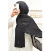 Hijab plissé Jersey Nora