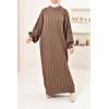 Aïssata Puff Sleeve Sweater Dress