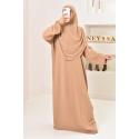 Prayer dress with integrated hijab Siyaam