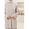 Latte woven women's set SIWENNE