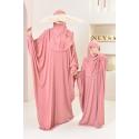 Mother or daughter prayer dress Soujoudâat Soft pink