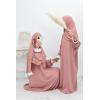 Abaya Eïd Youmnâa taupe