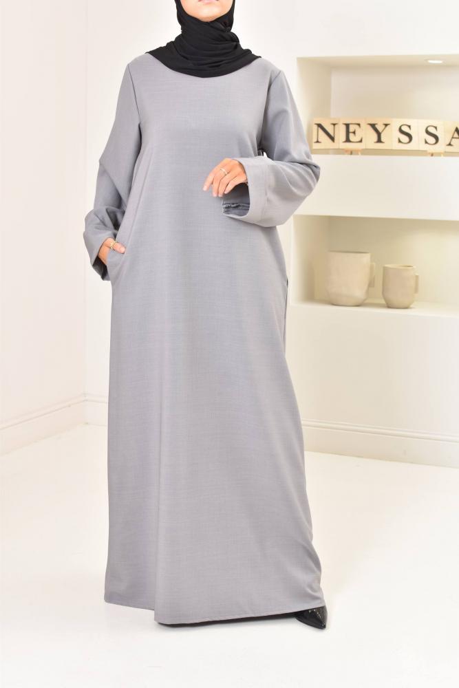 Abaya femme manche revers Neyssa Shop