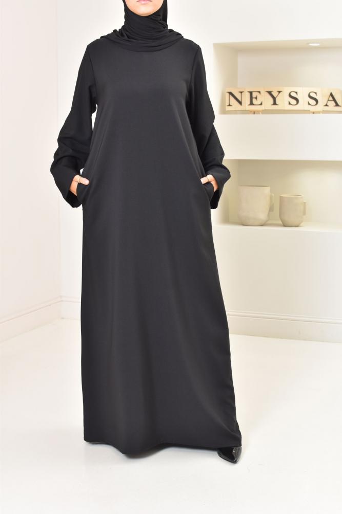 Abaya femme manche revers Neyssa Shop