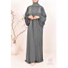 Abaya Dubaï kimono green Neyssa Shop