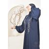 Abaya Dubai Kimono nachtblau Neyssa Shop