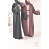 Abaya Dubai Kimono dunkelgrün Neyssa Shop