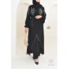 Abaya Dubai YARA Schwarz