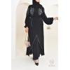 Abaya Dubai YARA Black