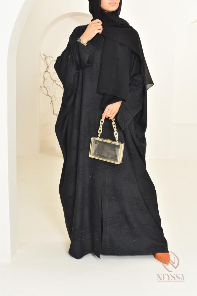 Abaya Dubaï Noire Neyssa Shop