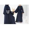 Abaya Dubaï Bleu Nuit Neyssa Shop