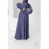 Abaya Dubaï Bleu Jean Neyssa Shop