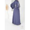 Abaya Dubai RAYHANA Blue Jeans