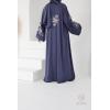 Abaya Dubai RAYHANA Blue Jeans