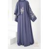 Abaya Dubaï Bleu Jean Neyssa Shop