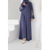 Abaya Dubai RAYHANA Blue Jeans