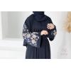 Abaya Dubaï Bleu Nuit Neyssa Shop