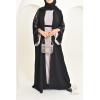 Abaya Dubai JAWAARA Black Neyssa Shop