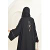 Abaya Dubai JAWAARA Black Neyssa Shop