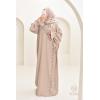 Linen prayer dress MAYSAN BEIGE