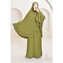 Ensemble abaya khimar seidener Jazz UMM NAWAL