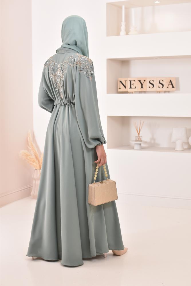 Abaya Umbrella Rayhane mintgrün