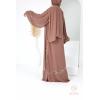 Abaya Dubaï Marron Glacé