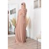 Ramadan or Eid prayer dress box Nude