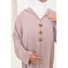 Djellaba femme Vieux Rose Neyssa-Shop