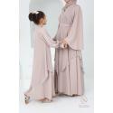 Abaya für Mädchen Dubai SIWENE NUDE
