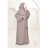 Integrated hijab prayer dress