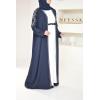 Abaya kimono Dubaï bleu neyssa shop