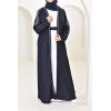 Abaya kimono Dubai Saphyra blue