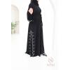 Abaya Dubaï Noire Neyssa