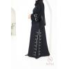 Abaya Dubaï Noire Neyssa