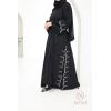 Abaya Dubaï Noire Neyssa