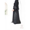 Abaya Dubaï Noire Neyssa