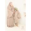 Mother or daughter prayer dress Yasemine Taupe