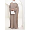 Dreiteiliges Set aus Khimar und Rock UMM Sawsene