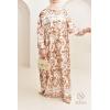 Robe longue imprimée camel Neyssa Shop