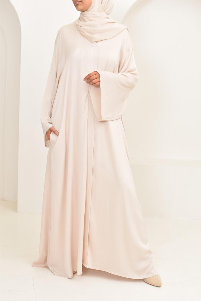 Abaya dress satin effect Neyssa Shop