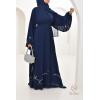 Abaya Dubaï Bleu Nuit