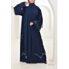 Abaya Dubaï Bleu Nuit