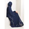 Abaya Dubaï Bleu Nuit