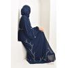 Abaya Dubaï Bleu Nuit