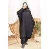 Jilbab de bain burkini Umm Selim Noir